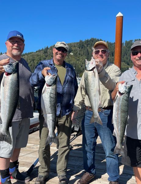 Tillamook Fishing Charters -  Salmon Fishing 